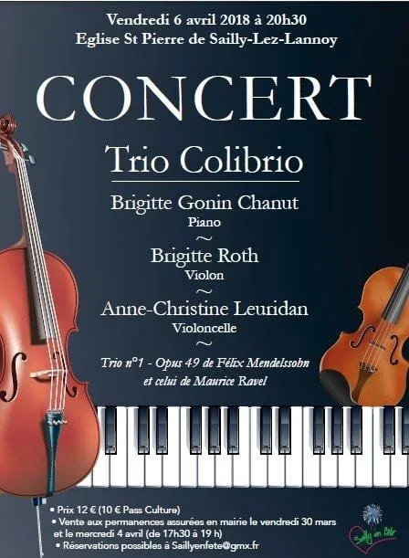 Affiche du concert « Concert de printemps »